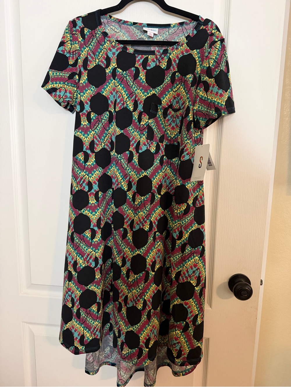 NWT LuLaroe x Disney High Low Swing Dress. Sz S (would fit M easily)